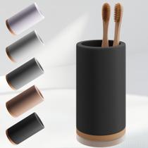 Porta-escovas de dentes Matani Bamboo Diatomite Black