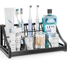 Porta-Escovas de Dentes OVICAR Instant-Dry - Organizador Preto