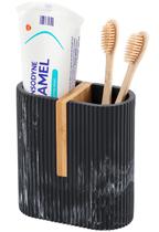 Porta-escovas de dentes rejomiik Electric para banheiros pretos