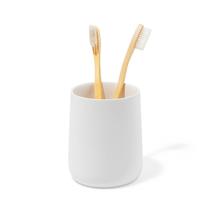 Porta-escovas e pastas de dentes Yew Design Matte White