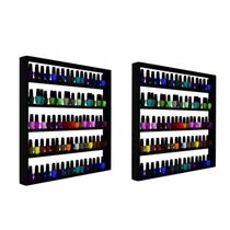 Porta Esmalte Para Salão Branco
