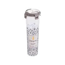 Porta Espaguete Cinza 1 L Com Medidor Plasútil Porta Espaguete Cinza 1 L Com Medidor Plasútil