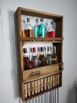 Porta Espeto com Bar Adega e Abridor