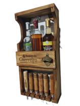 Porta espeto com barzinho e abridor "recanto do guerreiro" (PE2960N)