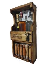 Porta Espeto com Bazinho e abridor cabeça de boi Cantinho do Churrasco (PE2960B)