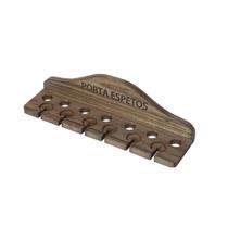 Porta Espeto Rústico de Madeira Pinus - Stolf Porta Espeto Rústico de Madeira Pinus - Stolf