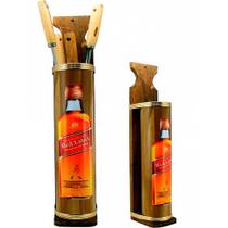 Porta Espetos De Churrasco Gourmet Whiskey Red Decor - Retrofenna Decor