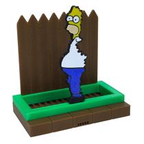Porta Esponja De Pia Homer Bucha Simpson Cerca 3D Porta Esponja De Pia Homer Bucha Simpson Cerca 3D