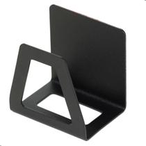 Porta Esponja Inox Para Pia Cozinha Adesivo 3M Preto Premium