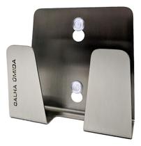 Porta esponja mini com ventosa inox 304 3798 para cuba gourmet cozinha