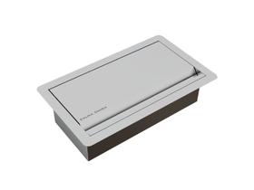 Porta Esponja Sabão Com Tampa Embutir Bancada