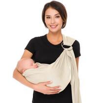 Porta-estilingue para bebês Cuby, leve e respirável, damasco Porta-estilingue para bebês Cuby, leve e respirável, damasco