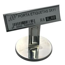 PORTA ETIQUETA 3,2x11,1CM M DISPLAY BALCÃO EM INOX 600333