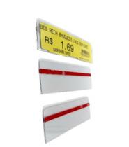 Porta Etiqueta/porta Preço Precificador em U - 5 x 3,5 cm. - 100 unidades Porta Etiqueta/porta Preço Precificador em U - 5 x 3,5 cm. - 100 unidades