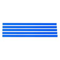 Porta etiquetas simples para gondulas sa 905mm azul 5x1