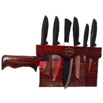 Porta Facas de Cozinha Organizadores em Madeira Maciça Porta Facas de Cozinha Organizadores em Madeira Maciça