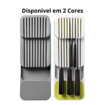Porta Facas Faqueiro Organizador para Gaveta Sebo Separador Versatil e eficiente