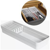 Porta Facas Faqueiro Organizador para Gaveta Separador Versatil e eficiente Porta Facas Faqueiro Organizador para Gaveta Separador Versatil e eficiente
