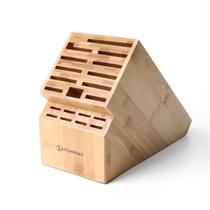 Porta-facas KITCHENDAO Deluxe 20 slots Bamboo Porta-facas KITCHENDAO Deluxe 20 slots Bamboo