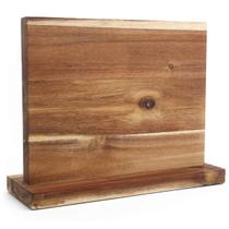 Porta-facas magnético Resafy Large Acacia Wood 30x25cm Porta-facas magnético Resafy Large Acacia Wood 30x25cm