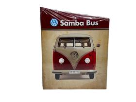 Porta Fascículo Ou Revista Kombi Samba Bus Capa Dura Novo Porta Fascículo Ou Revista Kombi Samba Bus Capa Dura Novo