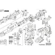 Porta Ferramentas para Martelo Rompedor GBH 3-28 DRE 1617000692 BOSCH