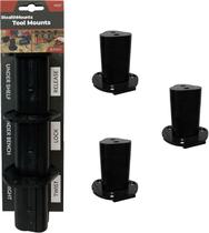 Porta-ferramentas StealthMounts para Milwaukee M12, pacote com 3 unidades, preto