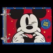 Porta Fichas Argolado DAC Mickey c/ 80 folhas