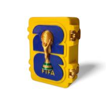 Porta Figurinhas Copa 2026 Caixa Organizadora Compacta com Tampa - Porta Figurinhas Copa 2026 Caixa Organizadora Compacta com Tampa -