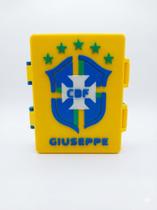 Porta Figurinhas Copa 2026 Nome Personalizado Premium