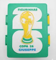 Porta Figurinhas Copa 2026 Personalizado Com Nome Premium Porta Figurinhas Copa 2026 Personalizado Com Nome Premium