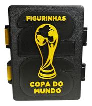 Porta Figurinhas Copa Caixa Album Seleção Brasil 2 Divisórias