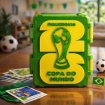 Porta Figurinhas Copa Do Mundo 2026 Brasil Caixa Coleção Lançamento