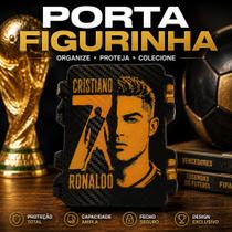 Porta Figurinhas Cristiano Ronaldo CR7 Futebol Organizador Álbum da Copa Porta Figurinhas Cristiano Ronaldo CR7 Futebol Organizador Álbum da Copa