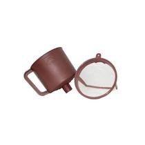 Porta Filtro Completo Coador Poliéster Para Café Com Funil