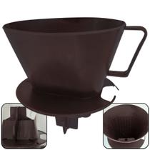 Porta Filtro para Café Grande 103 ou Pequeno 102 Suporte Coador e Funil Adaptador para Garrafa