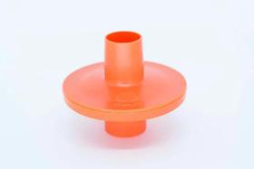 Porta filtro para espirometria infaxpaper laranja