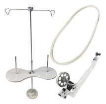 Porta Fio 02 Cone Linha Enchedor Bobina Correia Costura Reta Porta Fio 02 Cone Linha Enchedor Bobina Correia Costura Reta