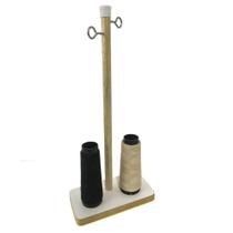Porta Fio Carretel de Linha Para 2 Cones em MDf