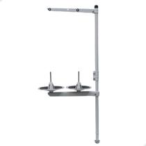 Porta Fio Para Máquina Reta Industrial 2 Cones Metal Mesa Industrial Porta Fio Para Máquina Reta Industrial 2 Cones Metal Mesa Industrial