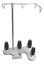 Porta Fio Suporte 4 Cones Máquina Costura Doméstica Prof Porta Fio Suporte 4 Cones Máquina Costura Doméstica Prof