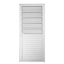 Porta Fixa 210x080 Branca Lado Esquerdo L.25 Porta Fixa 210x080 Branca Lado Esquerdo L.25