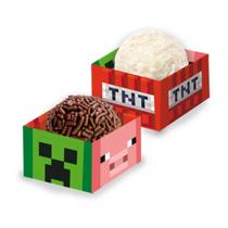 Porta Forminha 4 Pétalas Minecraft - 40 Unidades