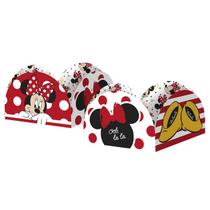 Porta Forminha 4 Pétalas Minnie Mouse - 50 Unidades Porta Forminha 4 Pétalas Minnie Mouse - 50 Unidades
