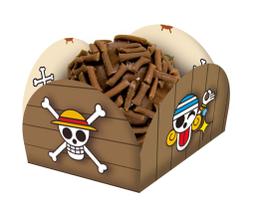 Porta Forminha de Doces Tema Anime One Piece - 40 Unidades - Festcolor Porta Forminha de Doces Tema Anime One Piece - 40 Unidades - Festcolor