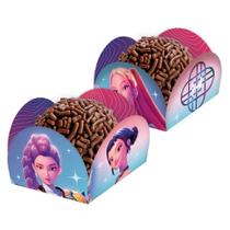 Porta Forminha Docinhos Guerreiras do K-Pop 40 Unidades Festcolor Inspire Sua Festa Loja