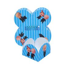Porta Forminha para doces festa Poderoso Chefinho com 50 Unidades