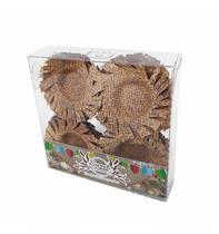 Porta Forminhas Decorativas 30 Unids Chapéu de Palha Caipira