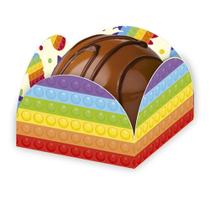 Porta Forminhas Festa Pop it- Pacote com 40 unidades