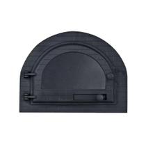 Porta Forno Ferro Igloo Art Mil P com Vidro para Fornos a Lenha 26,5x36,5cm Libaneza Porta Forno Ferro Igloo Art Mil P com Vidro para Fornos a Lenha 26,5x36,5cm Libaneza